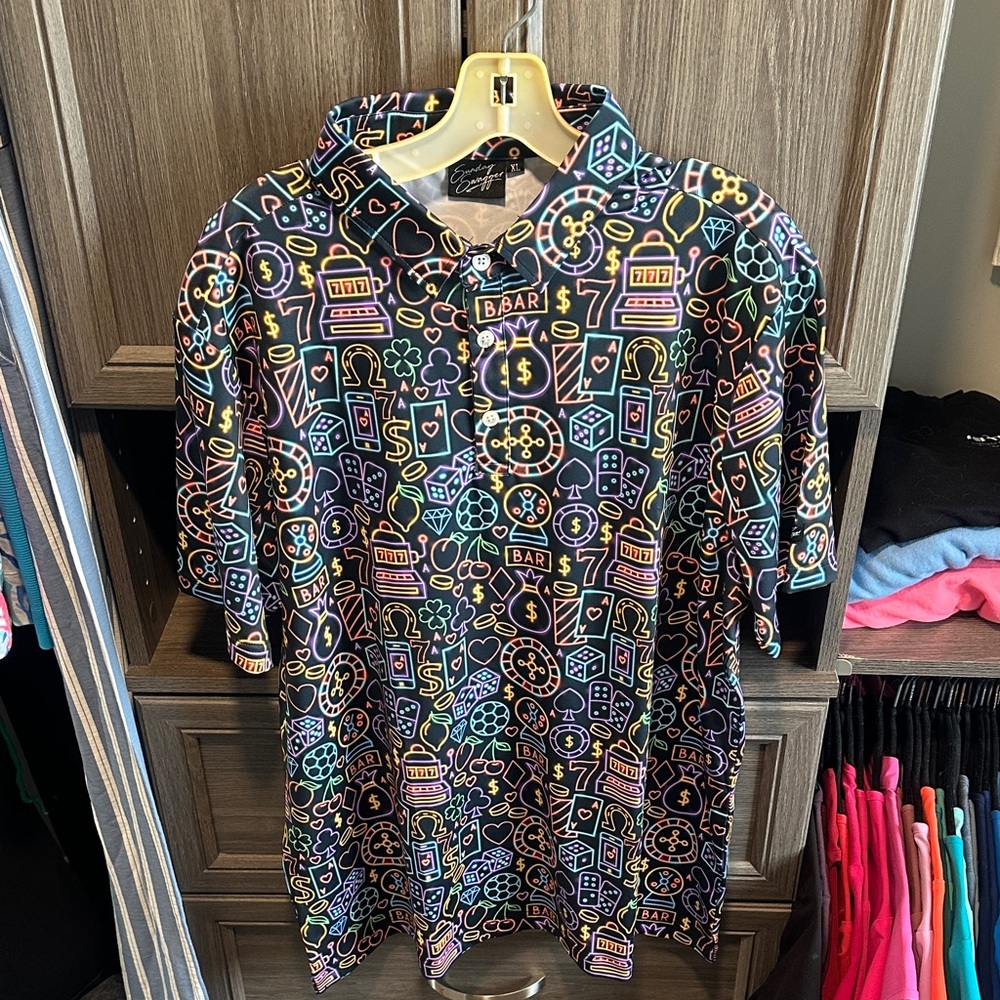 Colorful Patterned Men's Shirt